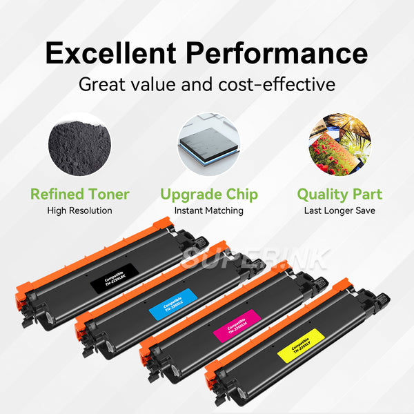 Compatible Brother TN229XL Combo Toner WITH CHIP - Superink.ca