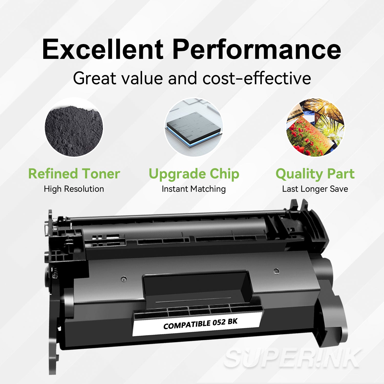 Compatible Canon 052 (2199C001) Toner Cartridge Black By Superink