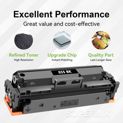 Compatible Canon 055 With Chip Black Toner By Superink