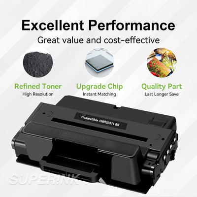 Toner noir Xerox compatible 3315/3325 (106R02311) par Superink