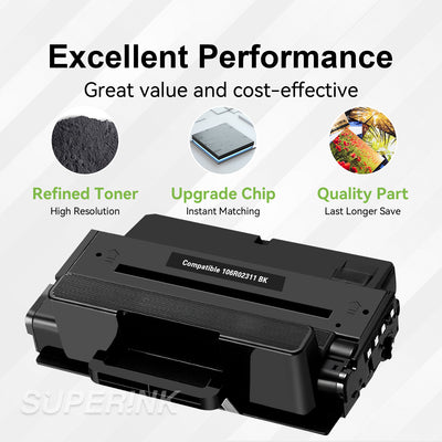 Compatible 3315/3325 Xerox Black Toner (106R02311) by Superink