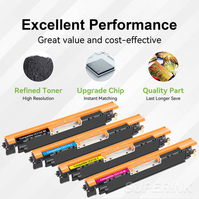 Compatible HP 126A Combo Toner Cartridge By Superink