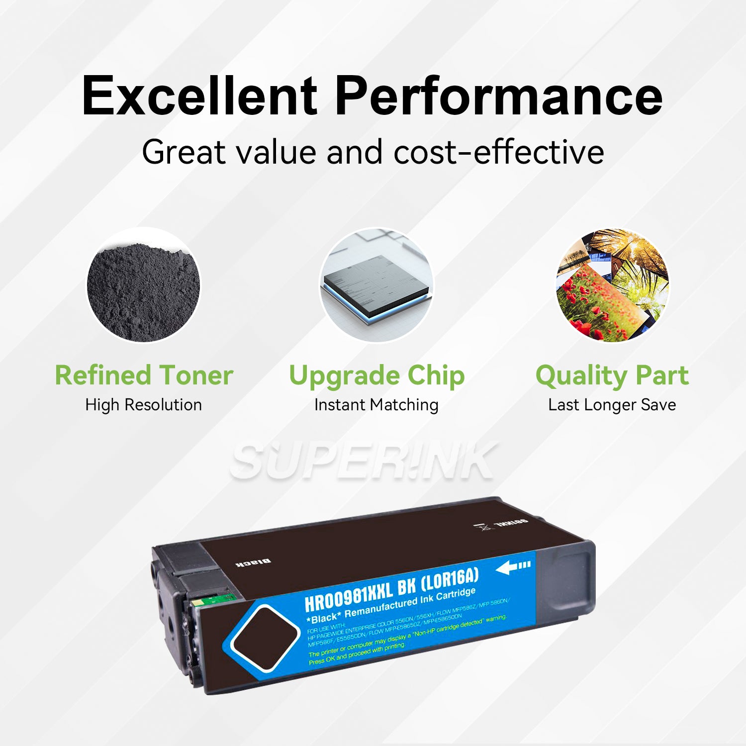 Compatible HP 981Y L0R16A Black Ink Cartridge (PageWide) By Superink