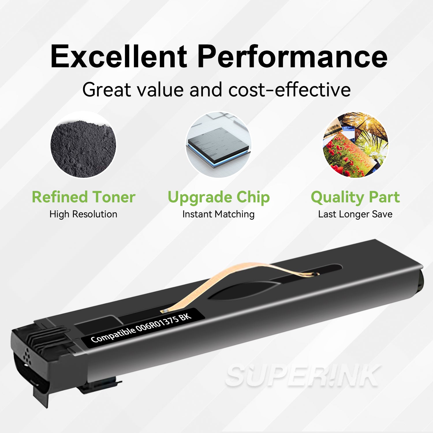 Compatible Xerox 006R01375 Black Toner By Superink