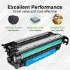 Compatible CE251A HP 504A Cyan Toner Cartridge By Superink