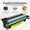 Compatible CE252A HP 504A Yellow Toner Cartridge By Superink