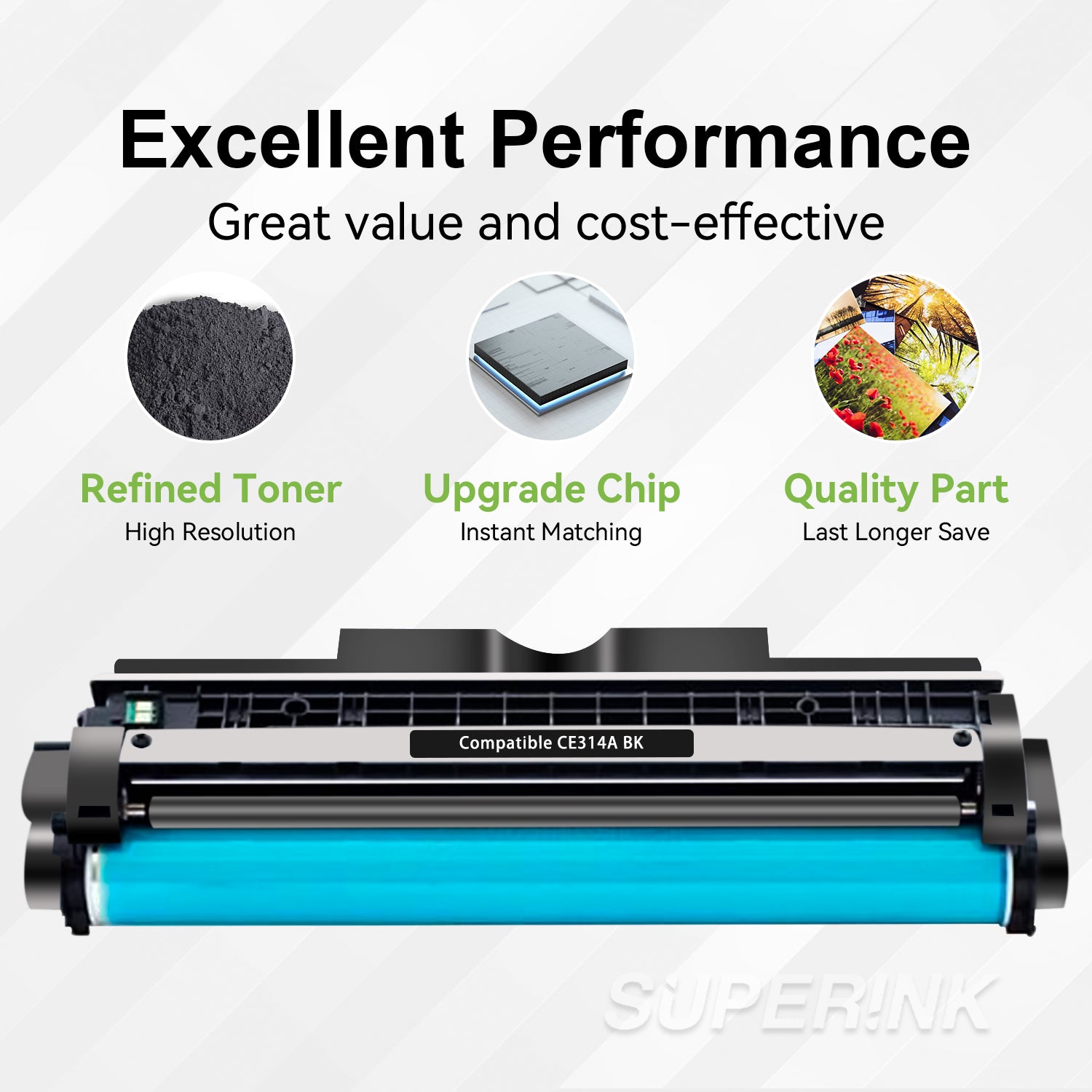 Tambour compatible HP CE314A Par Superink