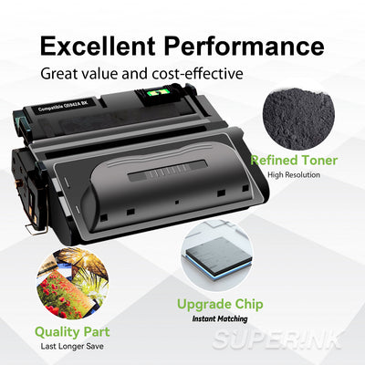Compatible HP Q5942A (HP 42A) Toner Cartridge Black By Superink