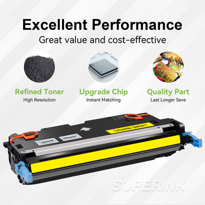 Compatible HP Q6462A Yellow Toner Cartridge HP 644A By Superink
