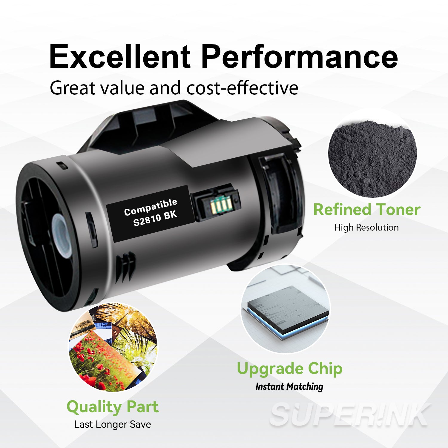 Compatible Dell S2810/S2815/H815 Toner Cartridge By Superink