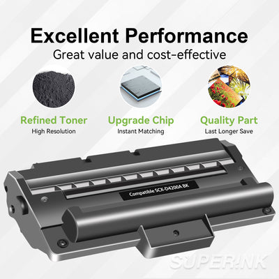 Compatible Samsung SCX-D4200A Black Toner Cartridge By Superink