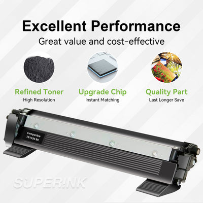 Compatible Brother TN1030 Black Toner Cartridge By Superink