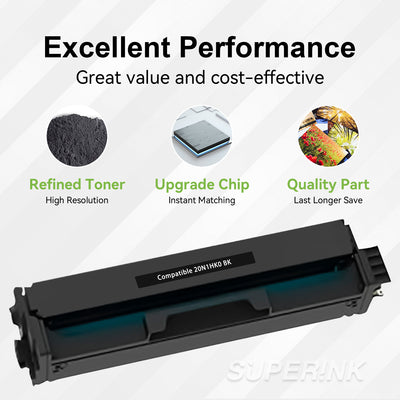 Compatible Lexmark 20N1HK0 Black Toner Cartridge By Superink