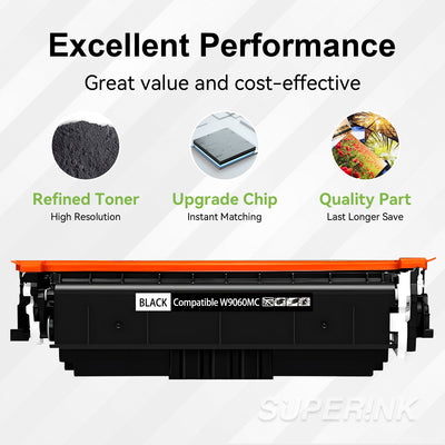 Compatible HP W9060MC Black Toner Cartridge