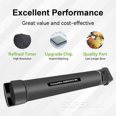 Compatible Xerox 006R01818 Black Toner Cartridge By Superink