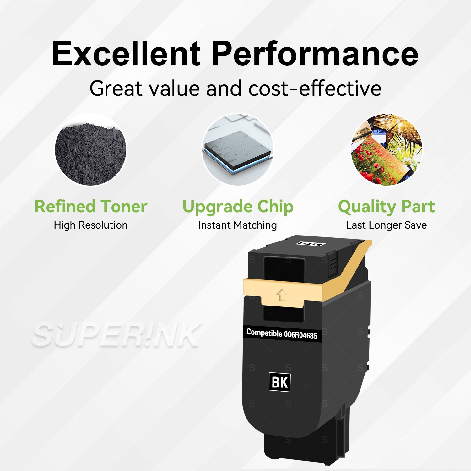 Compatible Xerox 006R04685 Black High Yield Toner Cartridge