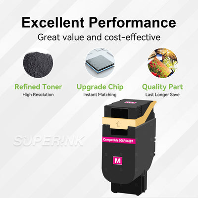 Compatible Xerox 006R04687 Magenta High Yield Toner Cartridge