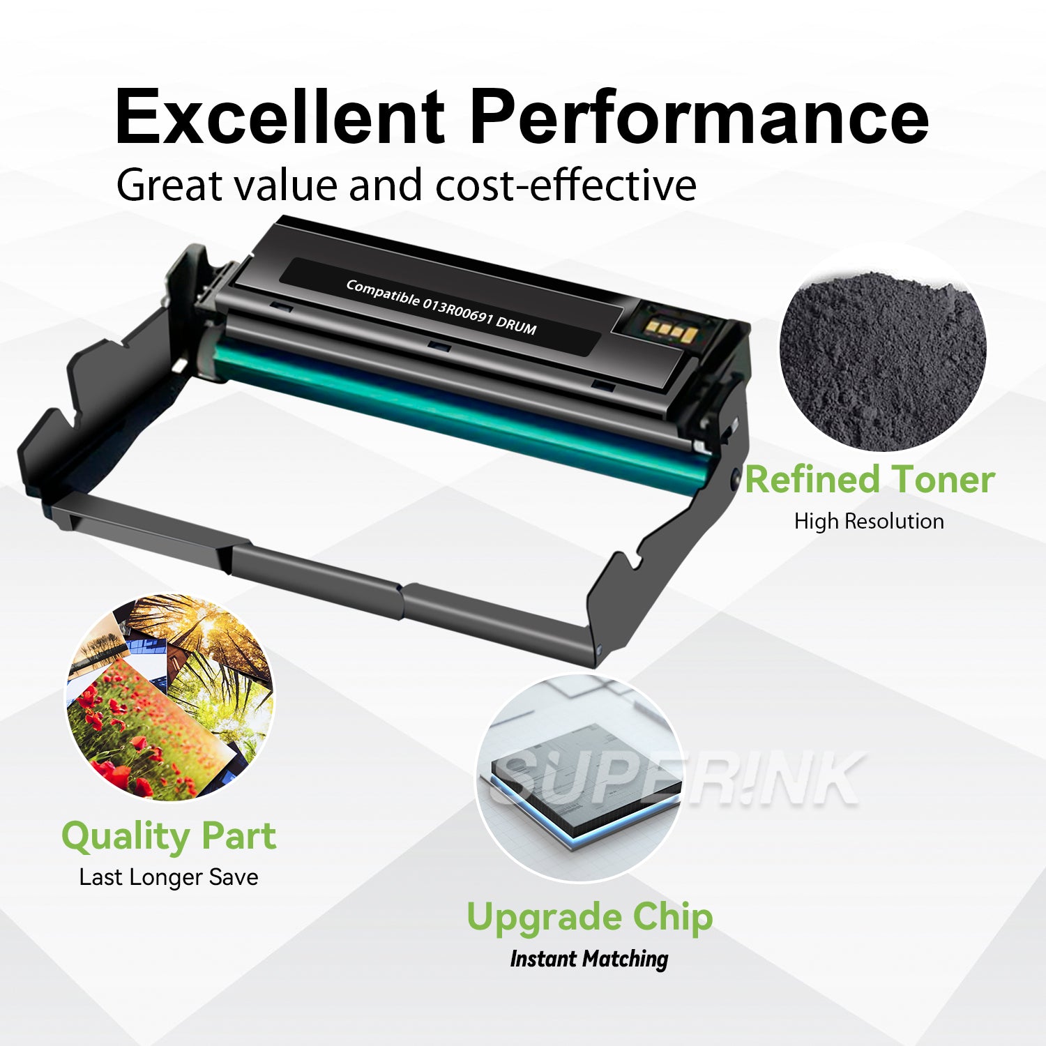 Compatible Xerox 013R00691 B230 Drum By Superink