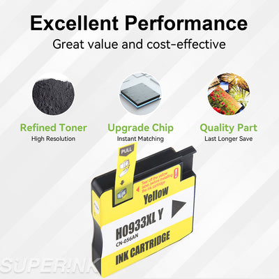 Compatible HP 933XL (HP CN056AN) Ink Cartridge Yellow By Superink
