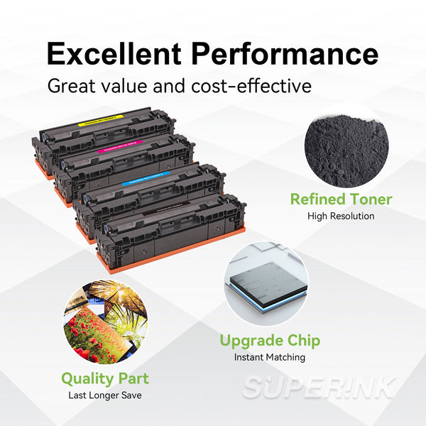 Compatible HP 206X 206A Toner Cartridge Set - Superink.ca