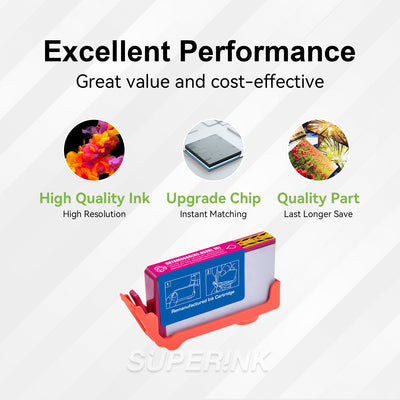 Compatible HP 902XL Magenta Ink Cartridge (T6M06AN) By Superink
