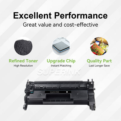 Compatible HP CF226A / 26A Black Toner Cartridge by Superink