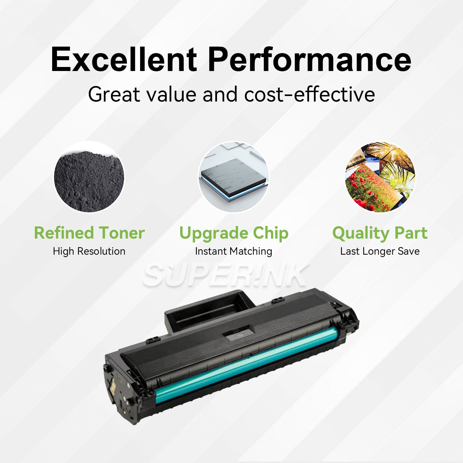 Compatible HP W1105A 105A Jumbo Black Cartridge by Superink