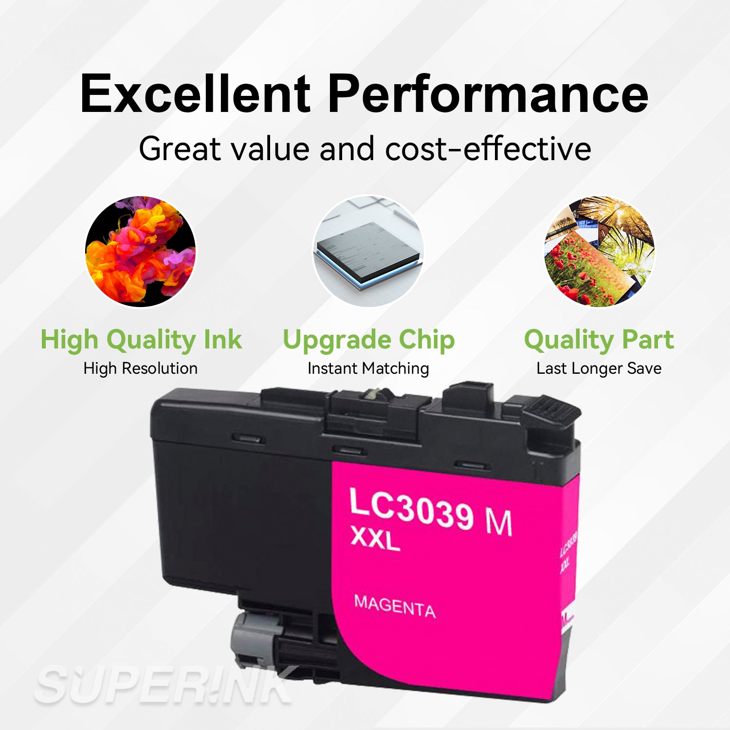 Compatible Brother LC3039XXL Magenta Ink Cartridge
