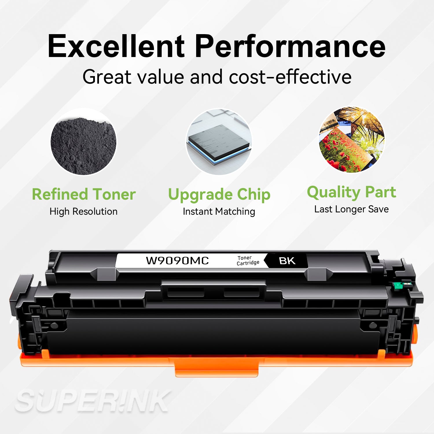 Compatible HP W9090MC Black Toner Cartridge