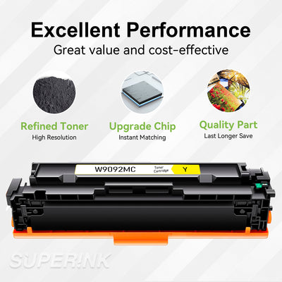 Compatible HP W9092MC Yellow Toner Cartridge