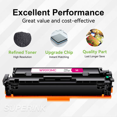 Compatible HP W9093MC Magenta Toner Cartridge
