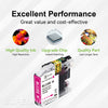 Compatible Brother LC20E Magenta Ink Cartridge by Superink