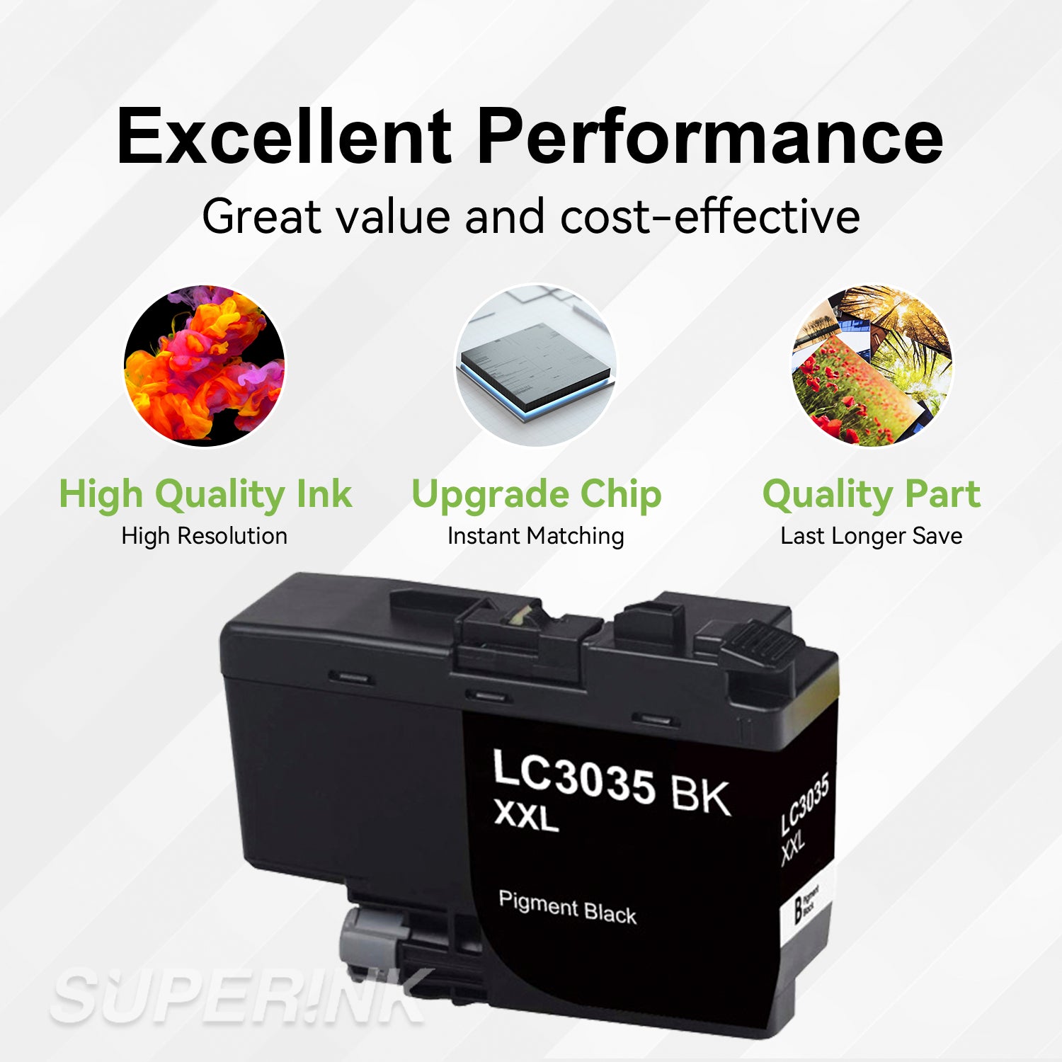 Compatible Brother LC3035XXL Black Ink Cartridge by Superink