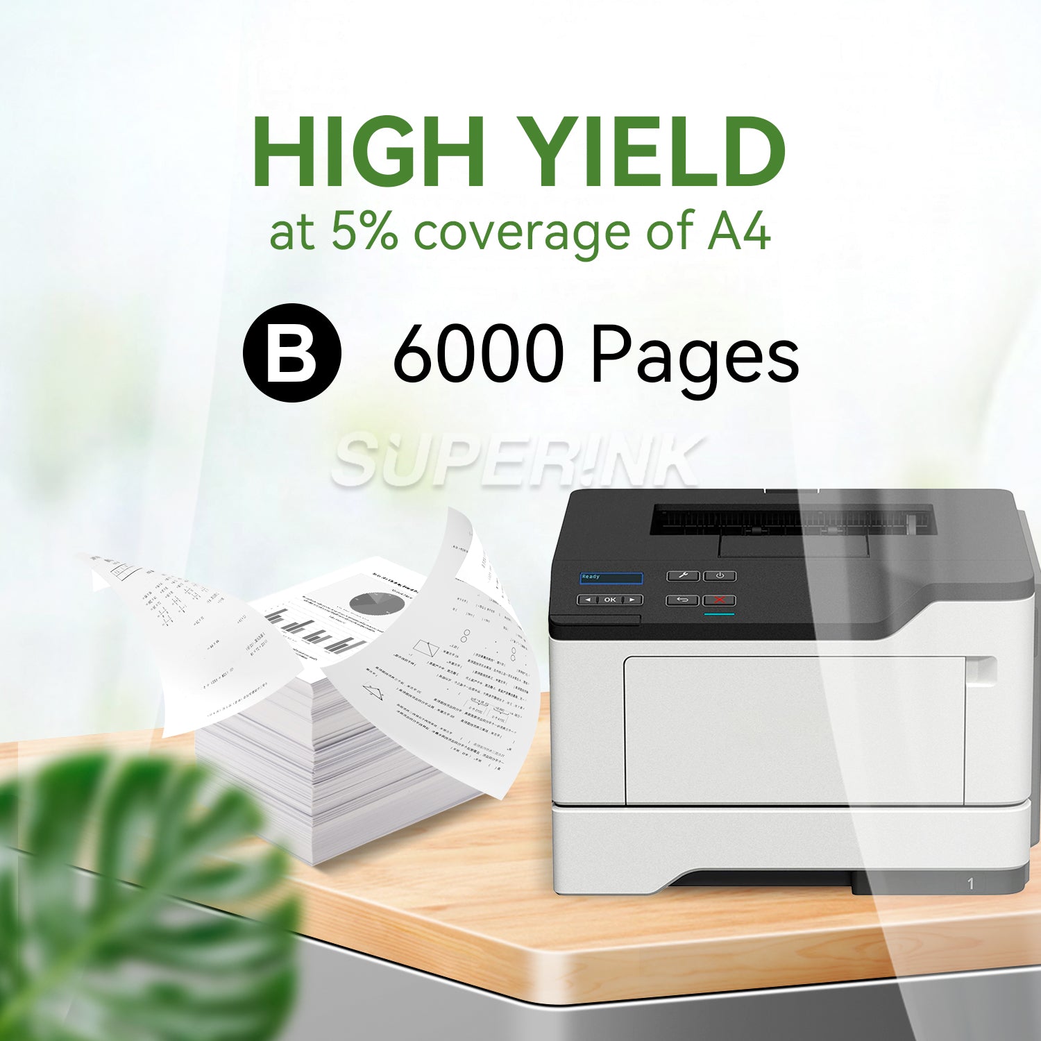 Compatible Lexmark 56F1000 15000 Pages Toner by Superink