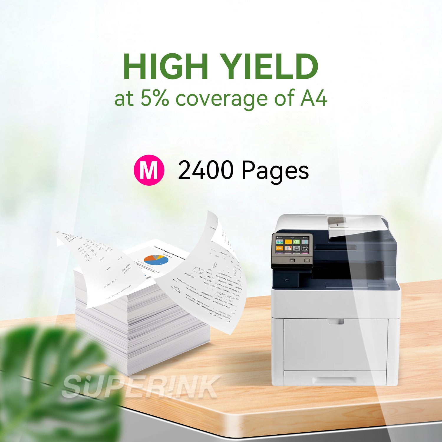 Compatible Xerox 106R03478 Magenta Toner Cartridge By Superink