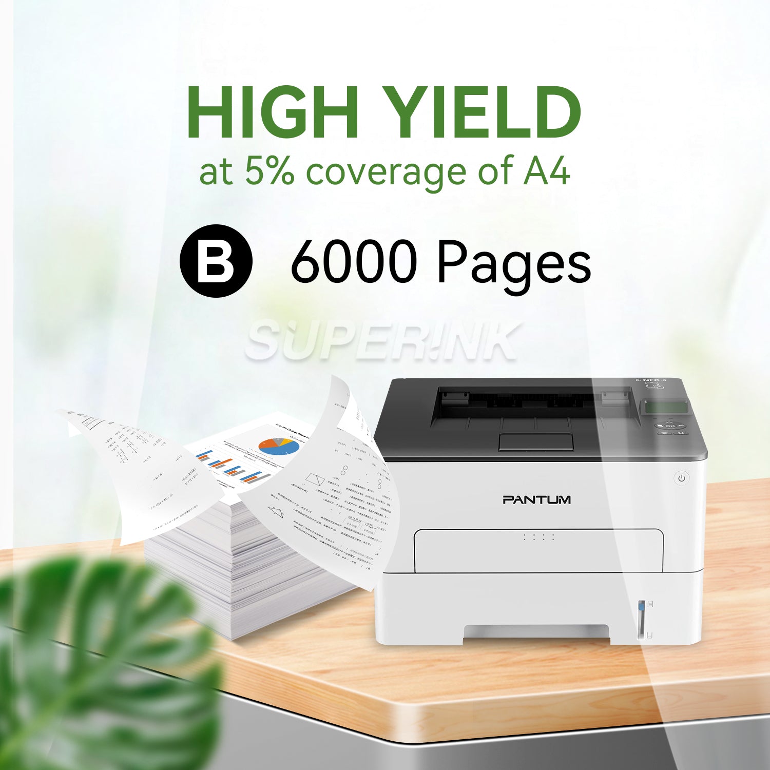 Compatible Pantum TL-410X Black Cartridge Extra High Yield by Superink