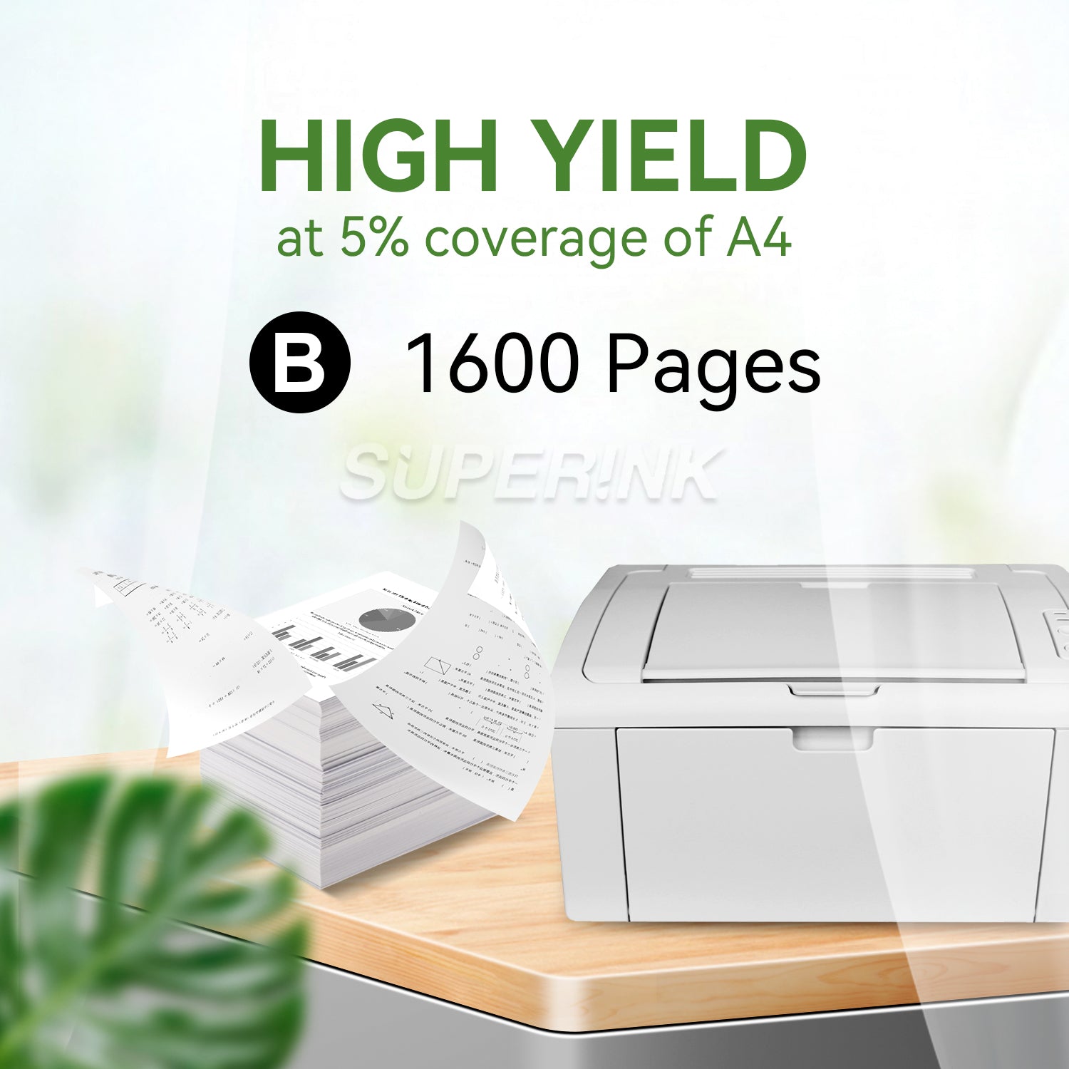 Compatible Pantum PD-219 Black Toner Cartridge by Superink