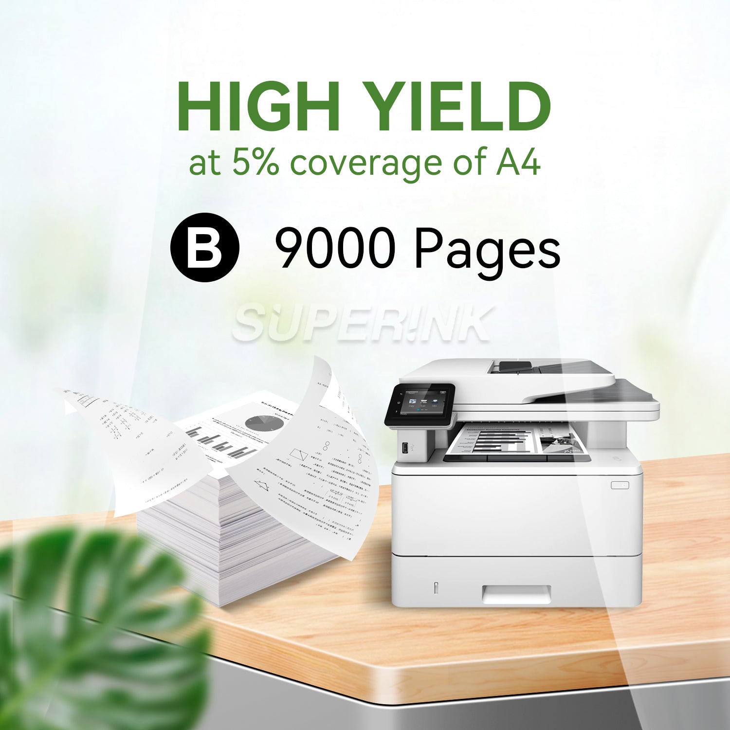 Compatible CF226X / 26X High Yield Black Toner Cartridge
