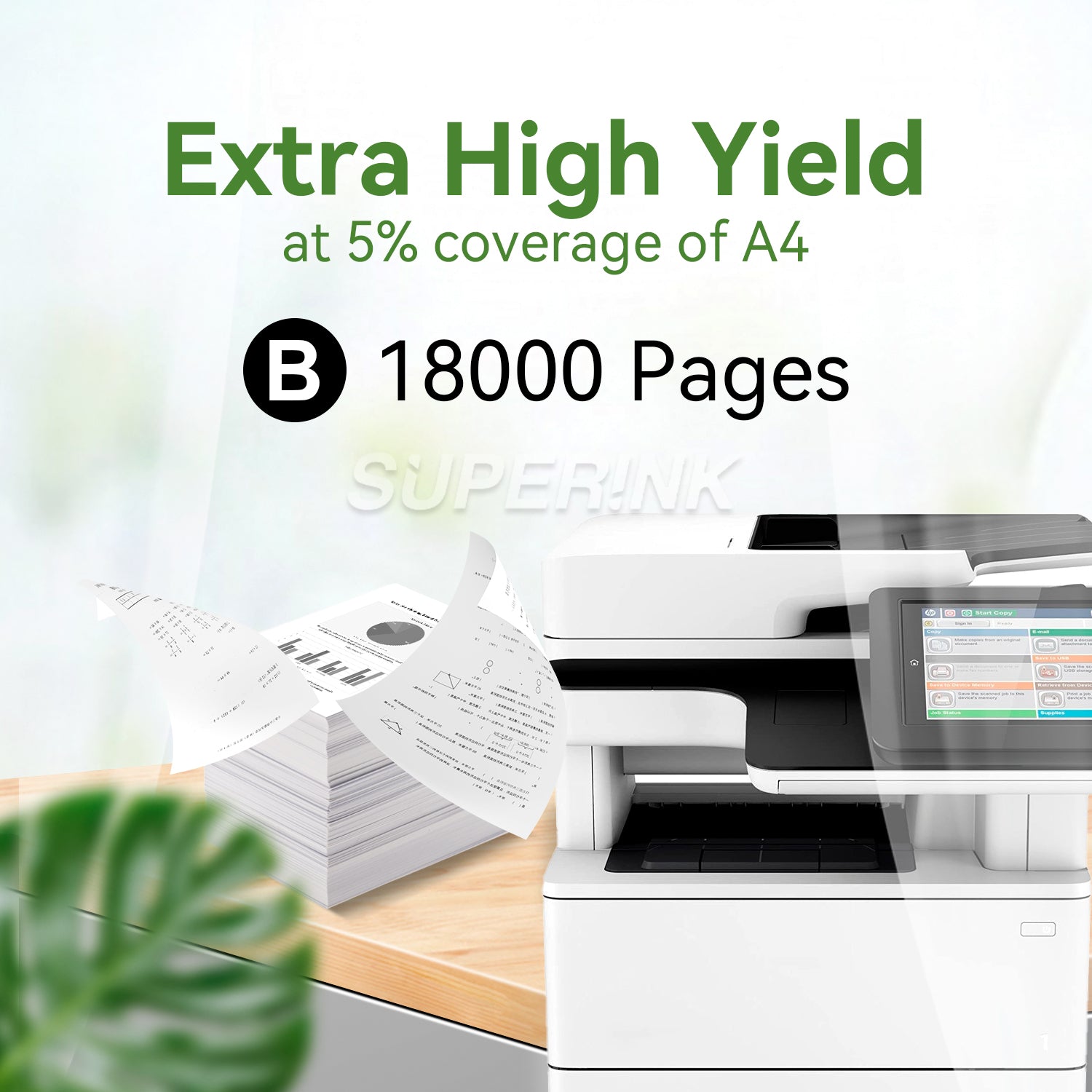 Compatible HP CF287X / 87X Toner Cartridge Black by Superink