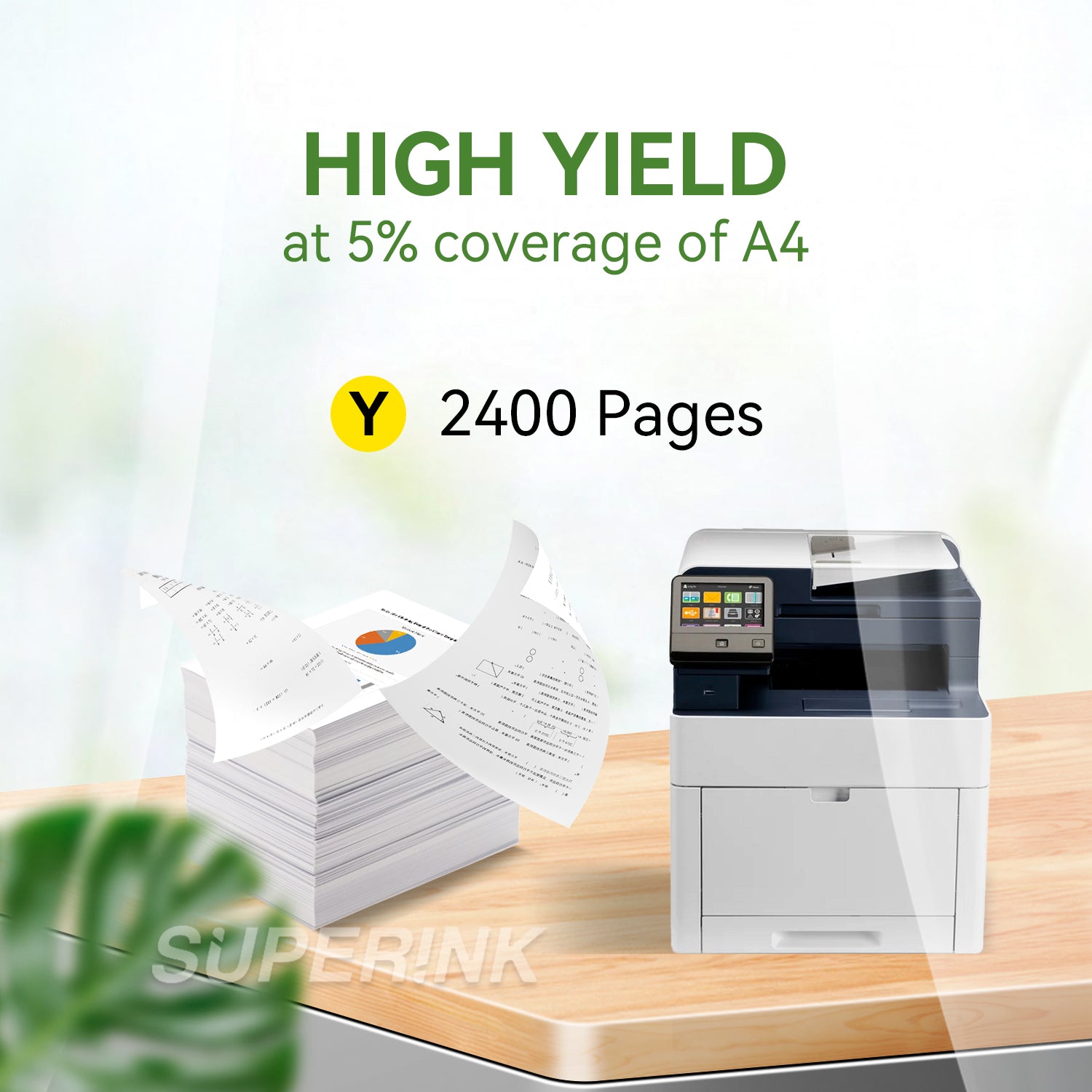 Compatible Xerox 106R03479 Yellow Toner Cartridge By Superink