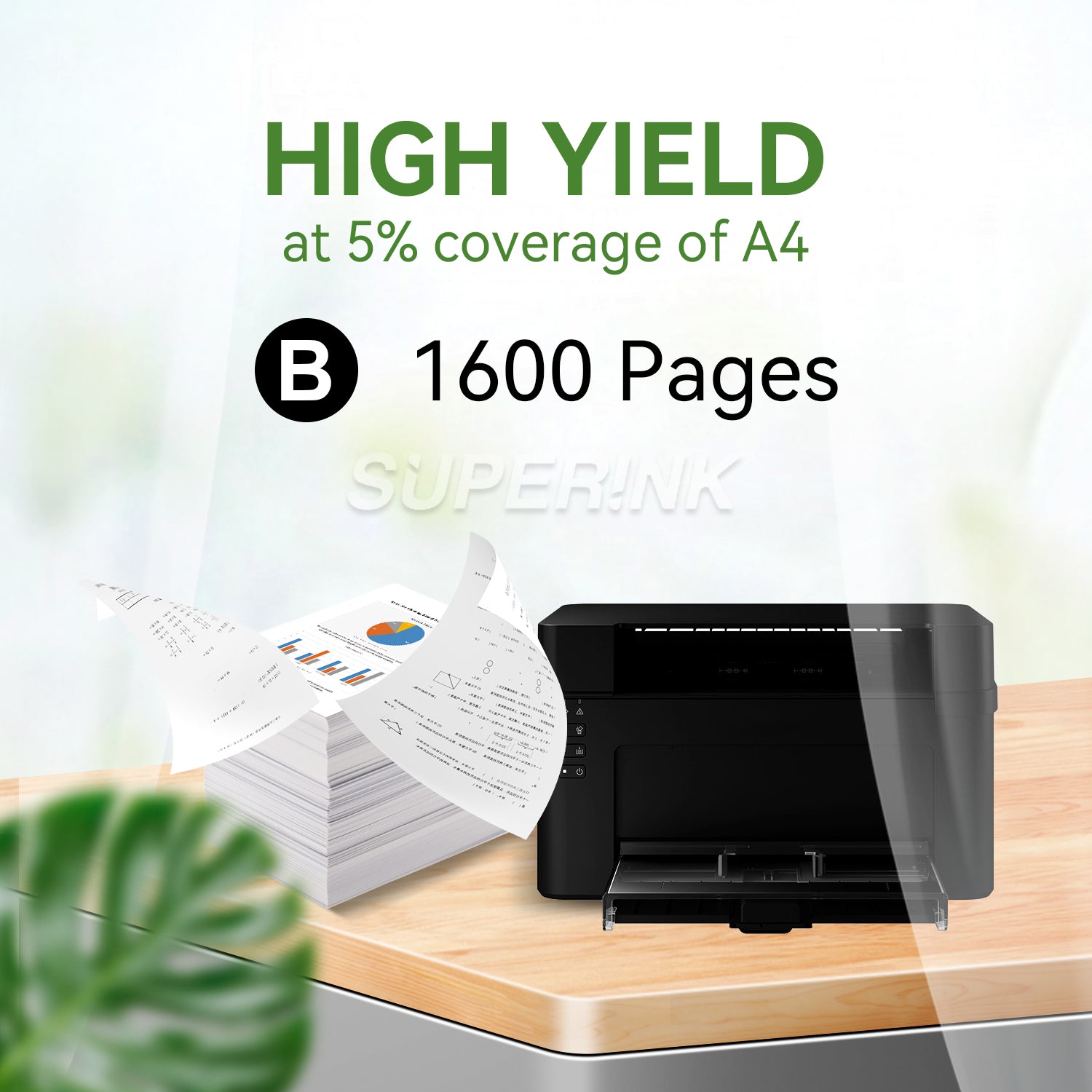 Compatible Canon 047 (2164C001AA) Black Toner Cartridge By Superink