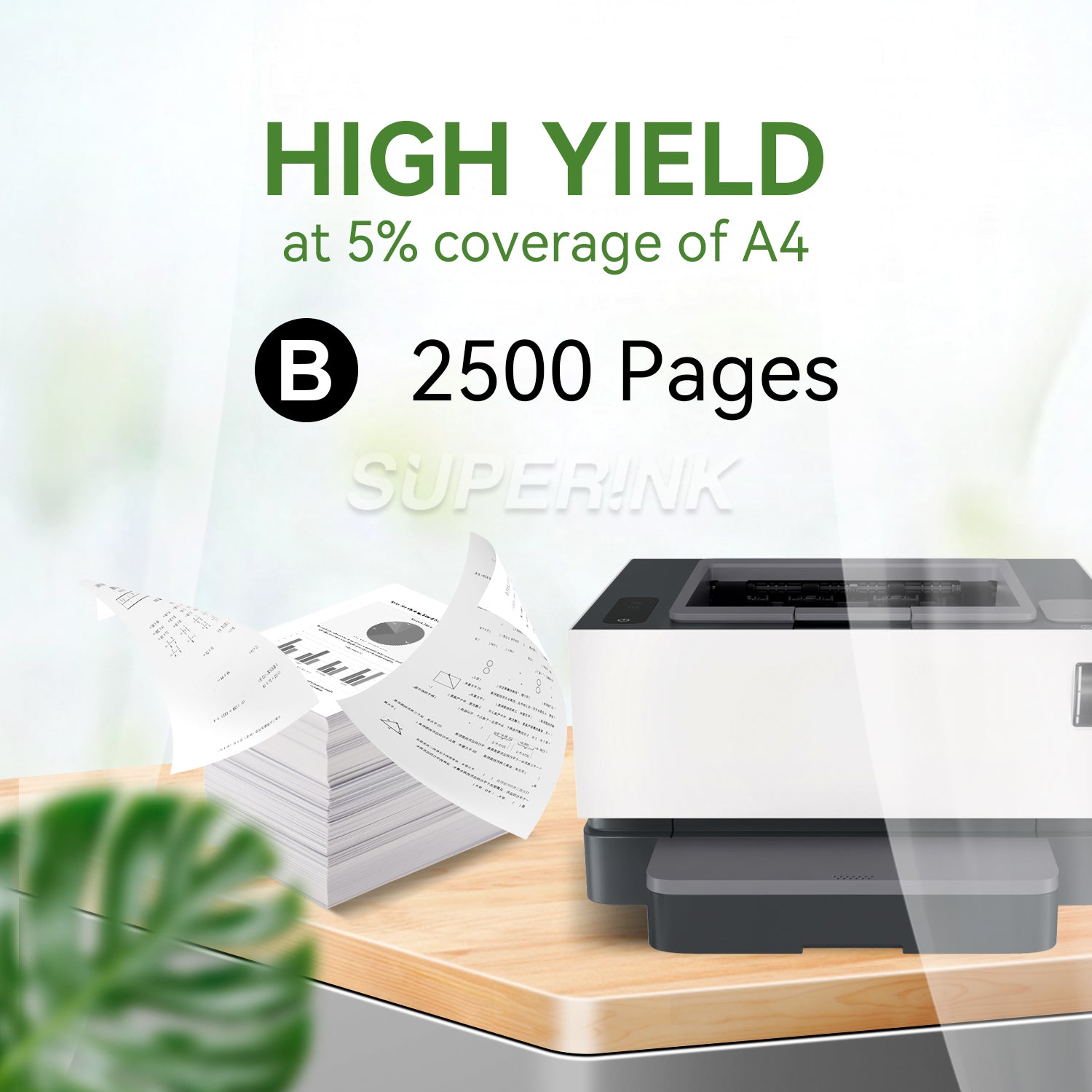 Compatible HP W1143A / 143A Black Toner Reload Kit by Superink