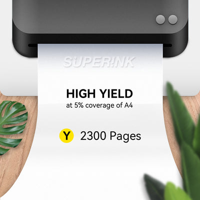 Compatible TN-227 Yellow Toner Cartridge WITH CHIP by Superink
