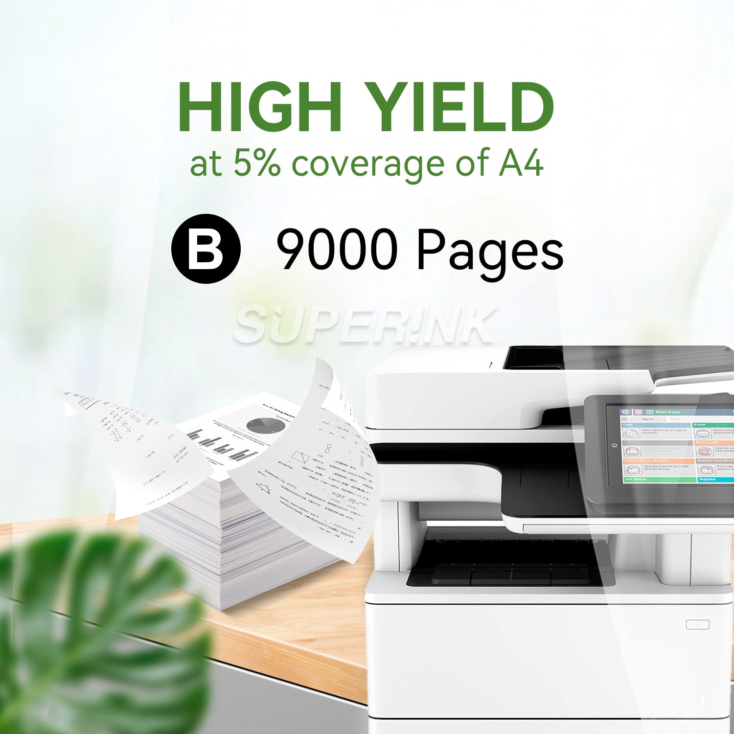 Compatible HP CF287A / 87A Toner Cartridge Black by Superink