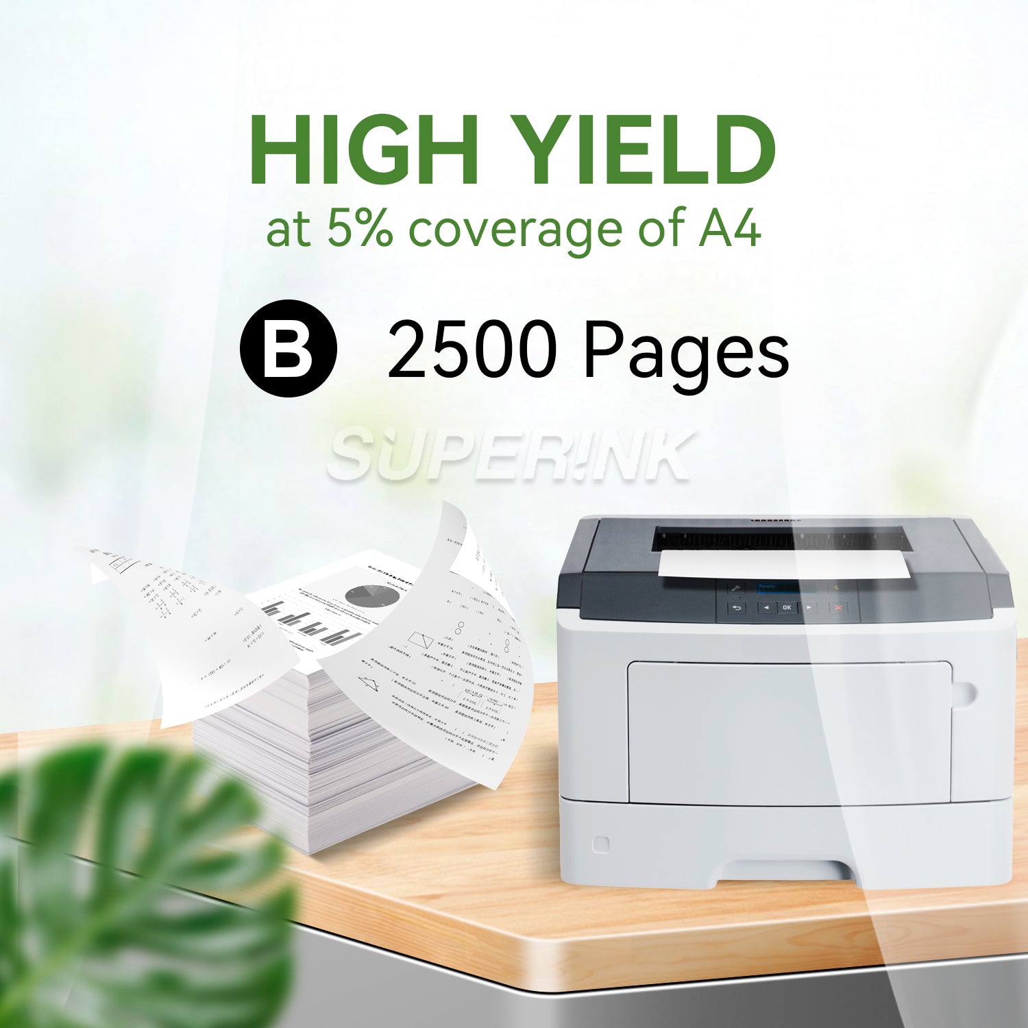 Compatible 51B1000 Toner Cartridge By Superink