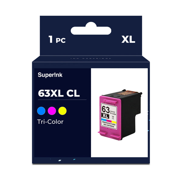 Compatible HP 63XL (F6U63AN) Ink Cartridge Tri-color - Superink.ca