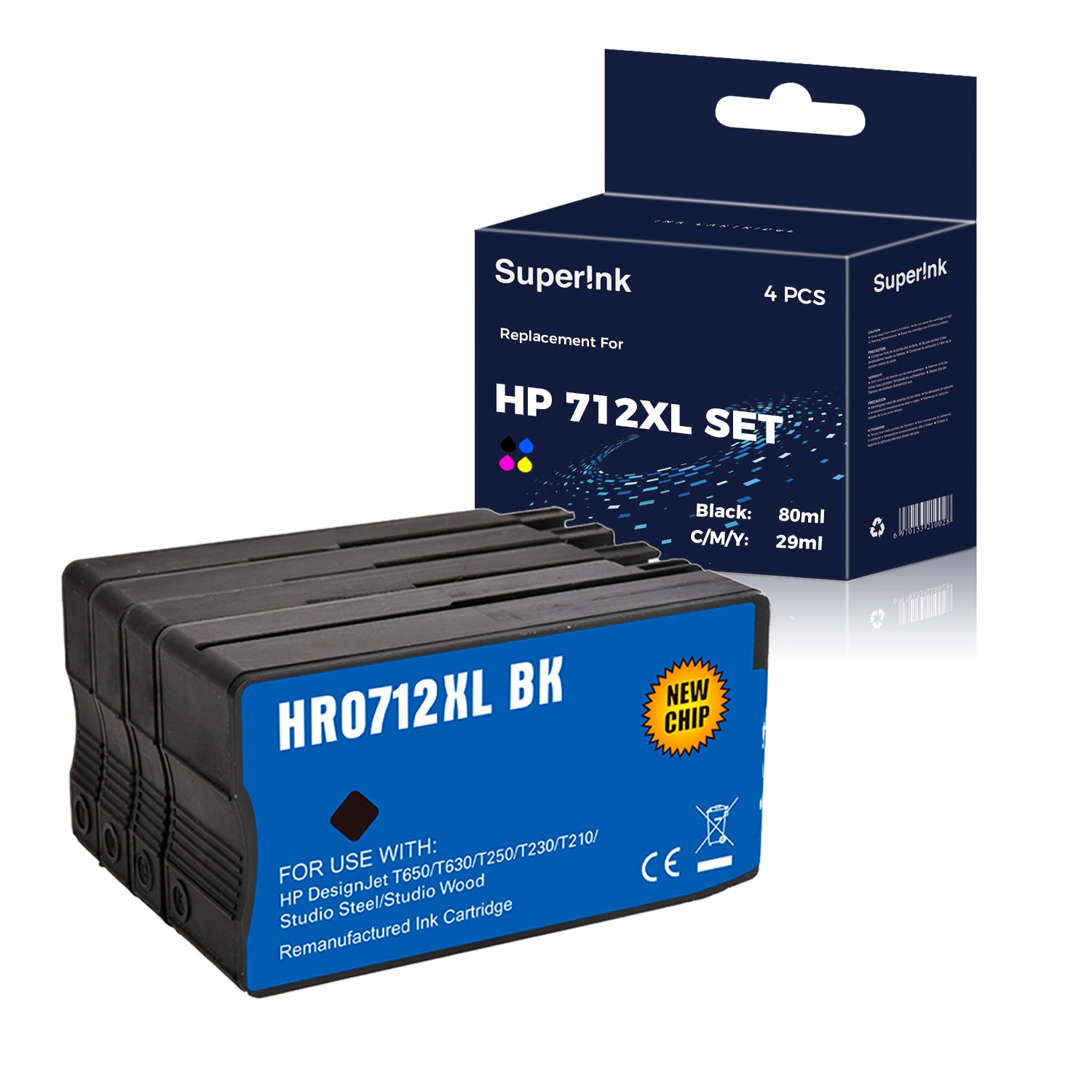 HP 712XL COMBO