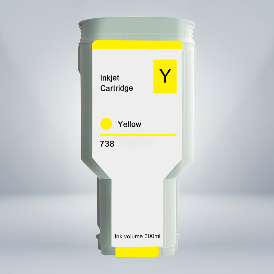HP 738 YELLOW 300ML