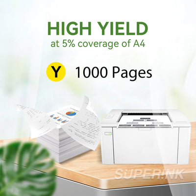 Compatible Samsung CLT-Y404S Yellow Toner Cartridge By Superink
