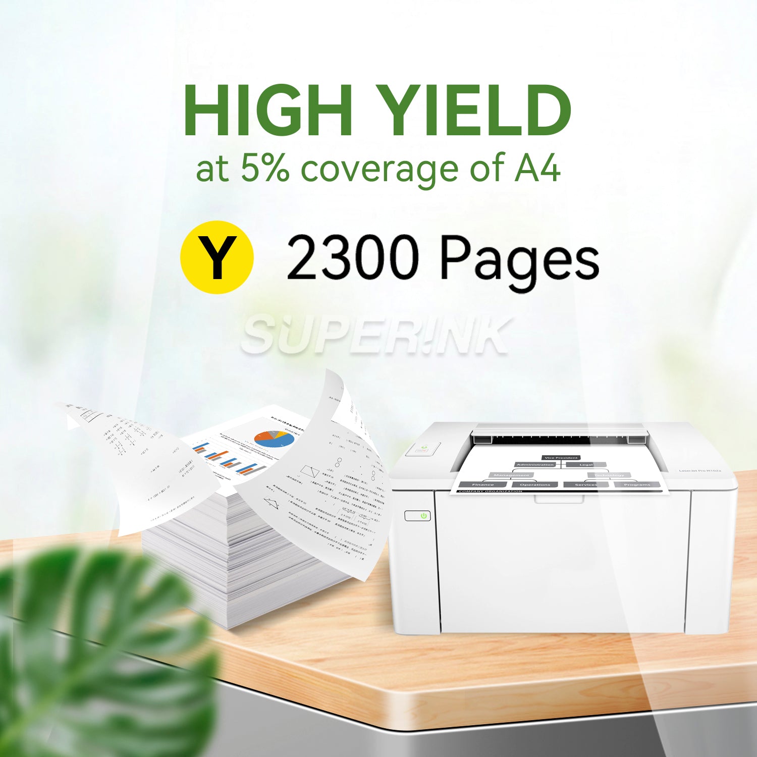 Compatible Canon 054 (3021C001) Yellow Toner Cartridge By Superink